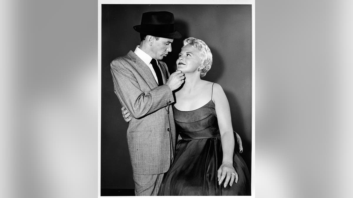 Peggy Lee and Frank Sinatra, circa 1957.