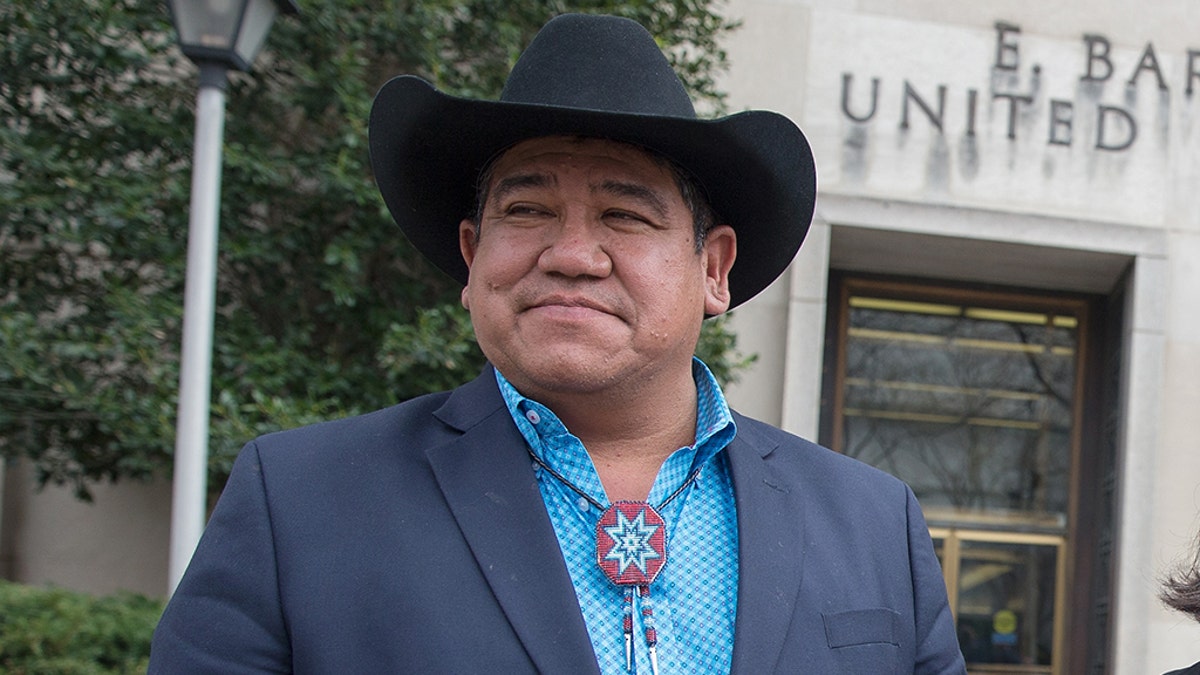 Cheyenne River Sioux Tribe Chairman Harold Frazier in a February 2017 file photo. (Tasos Katopodis/Getty Images)