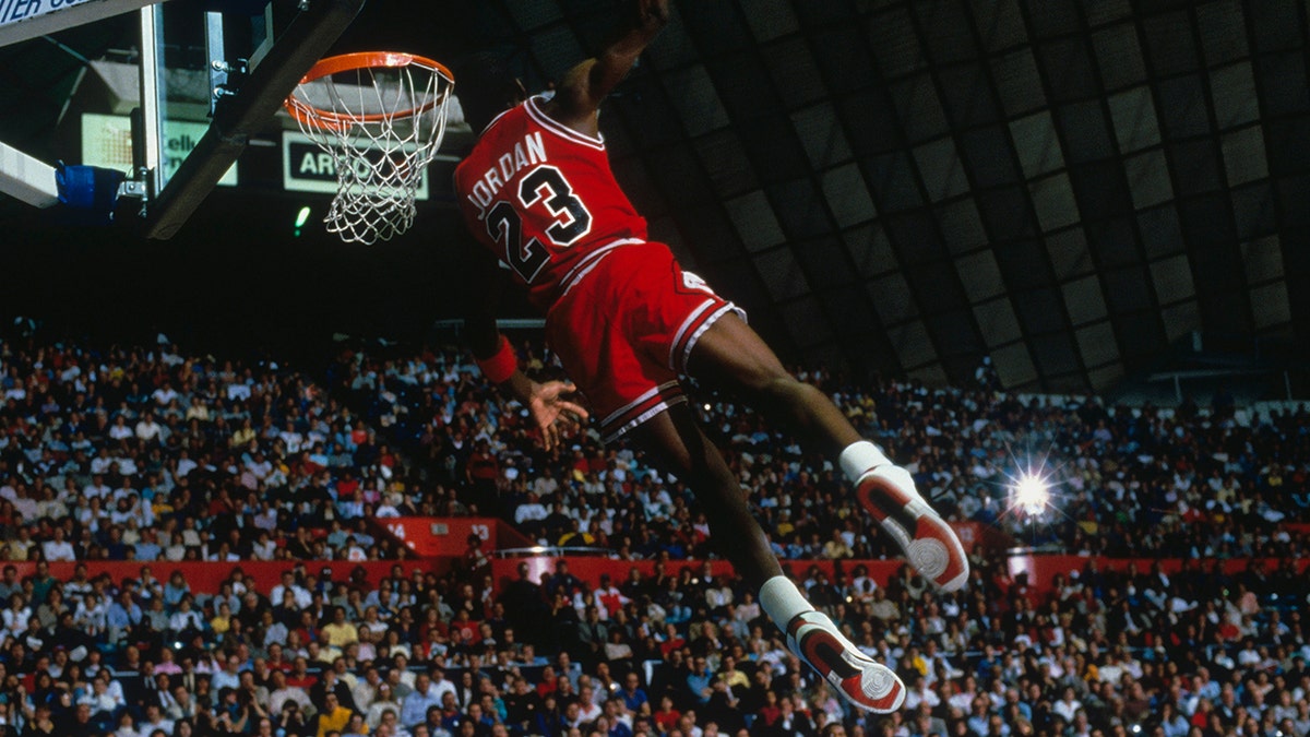 Michael Jordan was the star of the '92 Olympics. (Photo by Focus on Sport via Getty Images)
