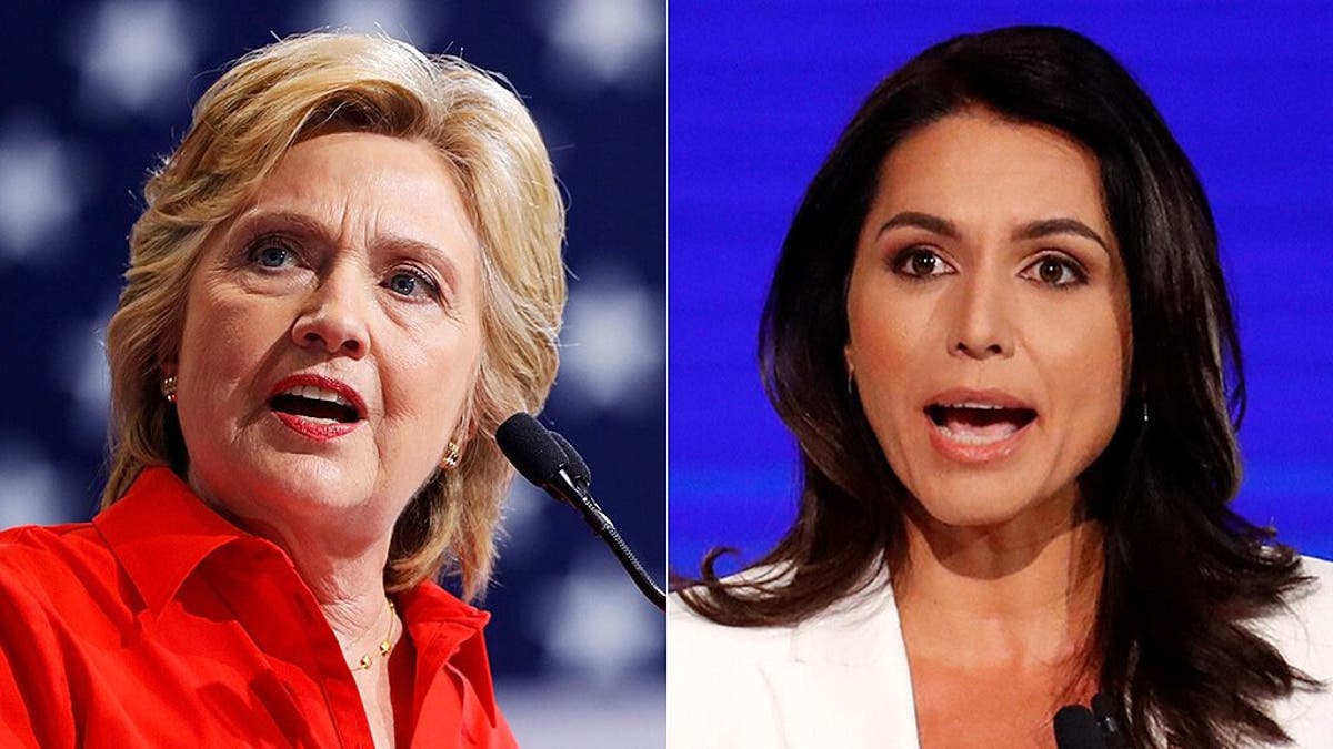 Hillary Clinton Tulsi Gabbard