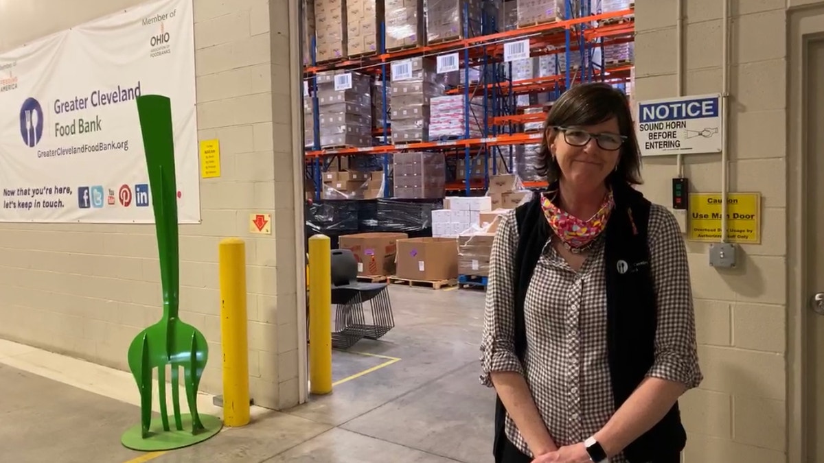 Kristin Warzocha, President and CEO of Greater Cleveland Food Bank, says they are serving more people than during the recession. "That happened a little more gradually. This was like hitting a brick wall."