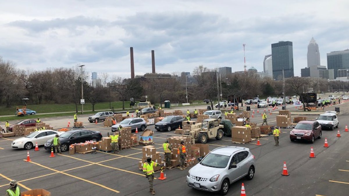 Since March 19th, the GCFB drive-thru distributions has served more than 21,000 households and 64,000 people.