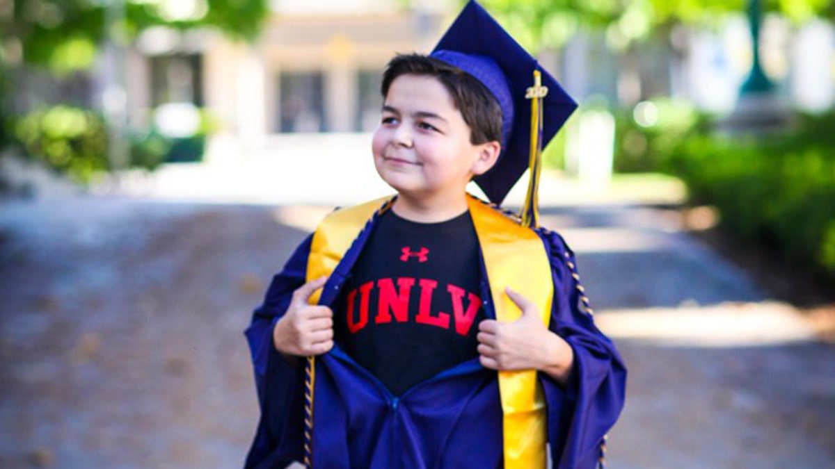 Jack Rico is the youngest grad in Fullerton College's history.