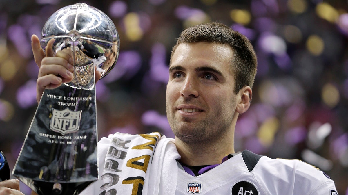 Joe Flacco wins a Super Bowl, MVP