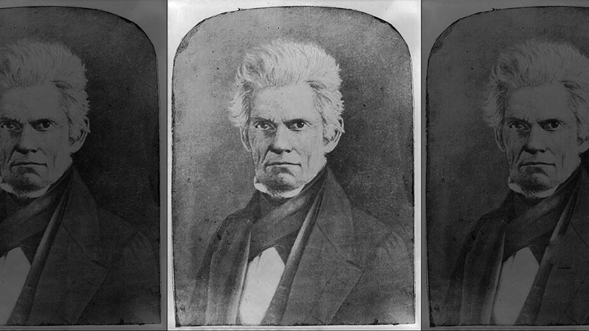 A daguerreotype image of former Vice President John C. Calhoun from 1850. (Courtesy: Library of Congress)