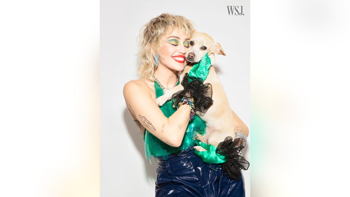 Miley Cyrus is seen in WSJ. Magazine.