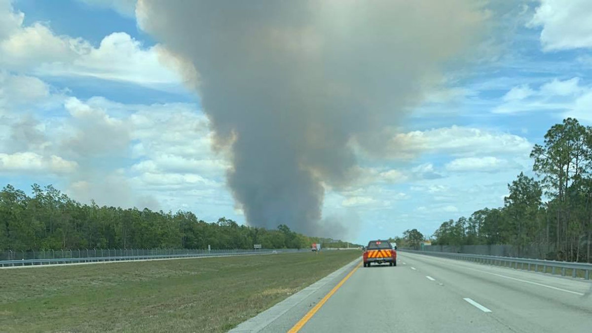 At least 5,000 acres have been after wildfires spread across Southwest Florida on Wednesday.