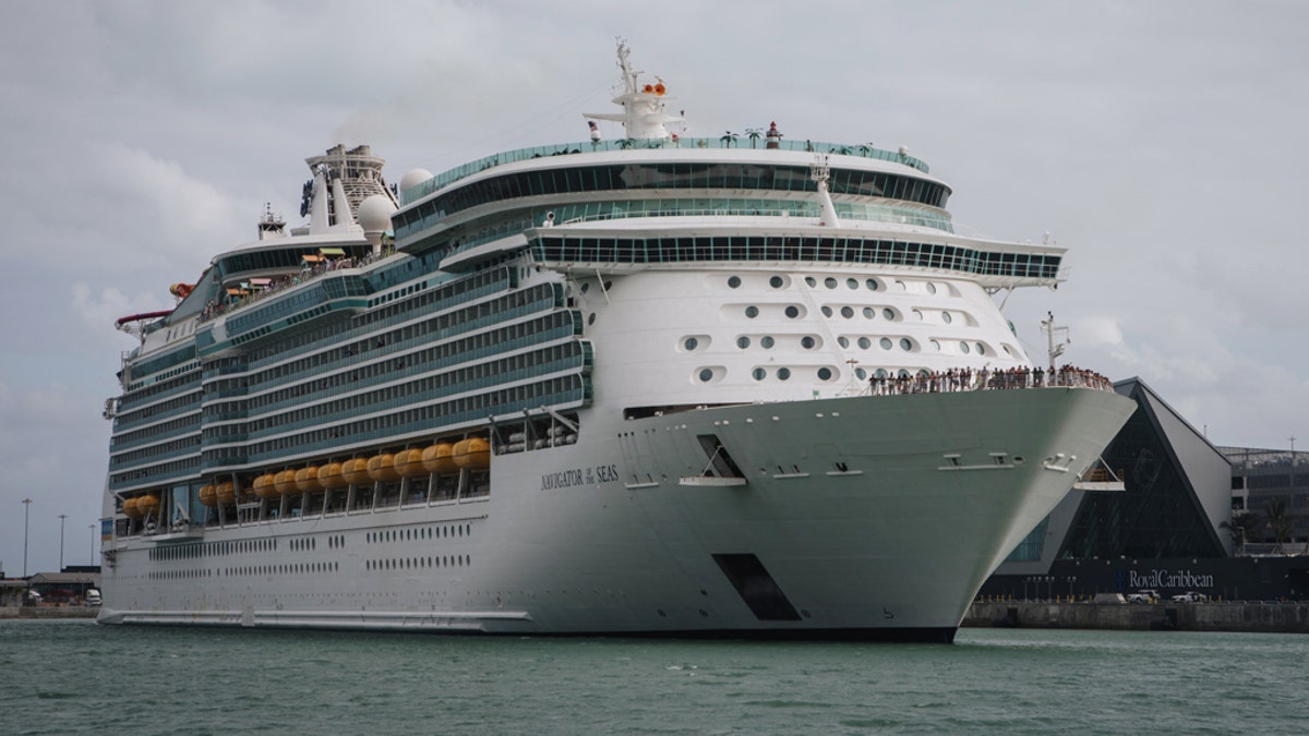 Royal Caribbean's Navigator of the Seas cruise ship, pictured.