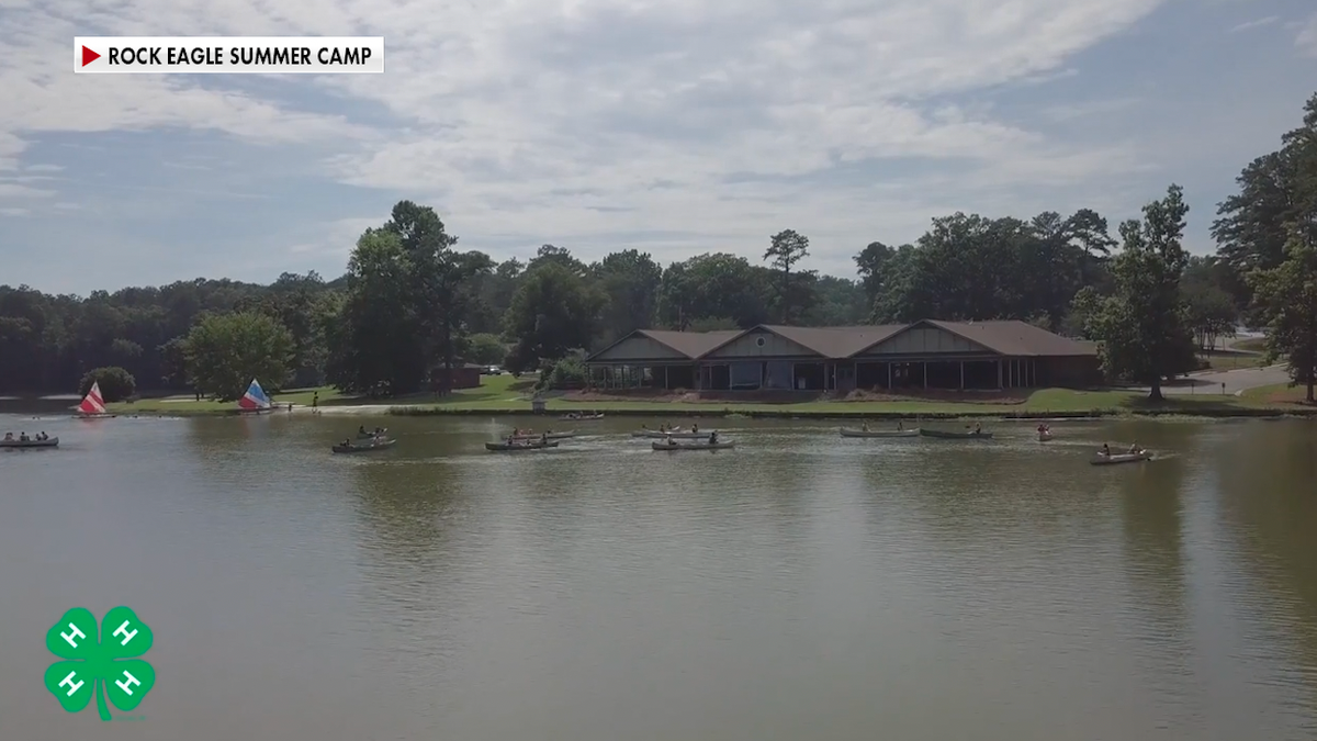 Rock Eagle residental summer camp in Eatonton, Georgia. 