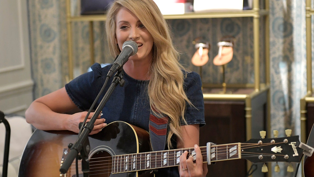 Stephanie Quayle performs at Draper James during 2019 CMA Fest Kickoff on June 03, 2019, in Nashville, Tenn. 
