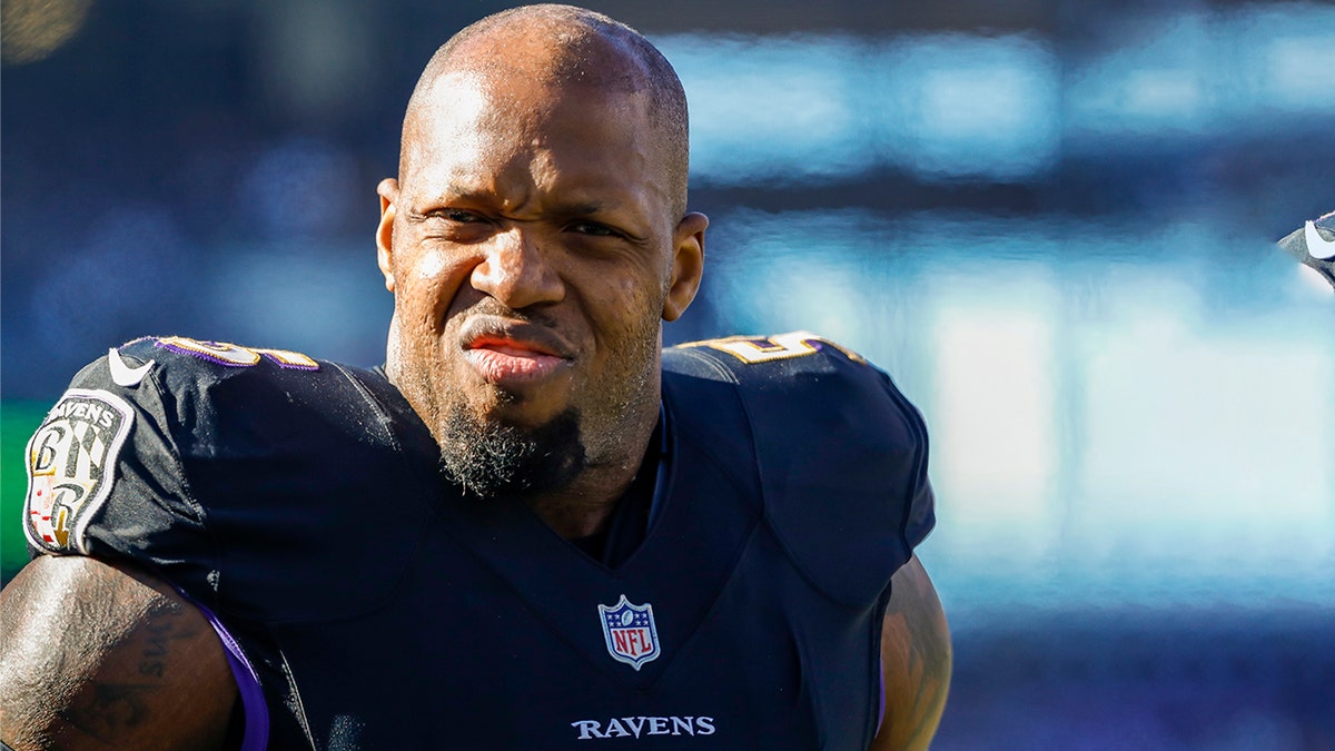 Terrell Suggs was a top defensive end for the Ravens for a long time. (Photo by Scott Taetsch/Getty Images)