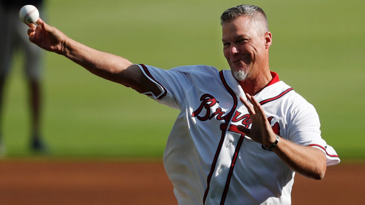 Chipper Jones played for the Braves for his entire career.