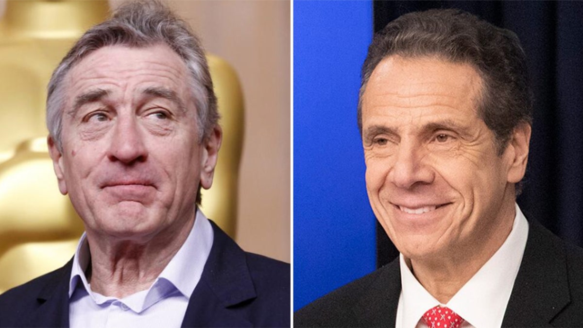 Robert De Niro said New York Governor Andrew Cuomo is '"what a president should do" amid the coronavirus pandemic.