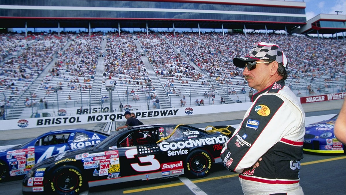 Dale "The Intimidator" Earnhardt lived up to his nickname at the track.