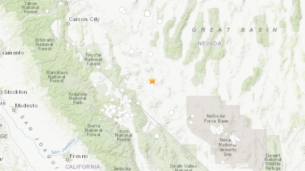 A magnitude 6.5 earthquake struck in remote western Nevada early Friday, according to the U.S. Geological Service.