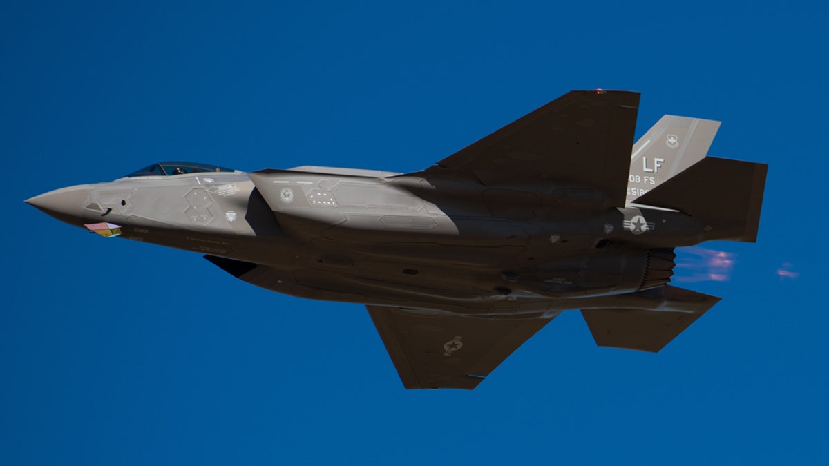 Capt. Andrew “Dojo” Olson, F-35A Lightning II Demo Team commander and pilot, practices the F-35 demonstration, Jan. 23, 2019 at Luke Air Force Base, Ariz. - file photo