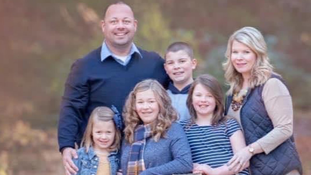 Pastor Kris Casey and his wife, Rachael, and four children: Kamryn, Kaleb, Kinley, and Kaidyn.