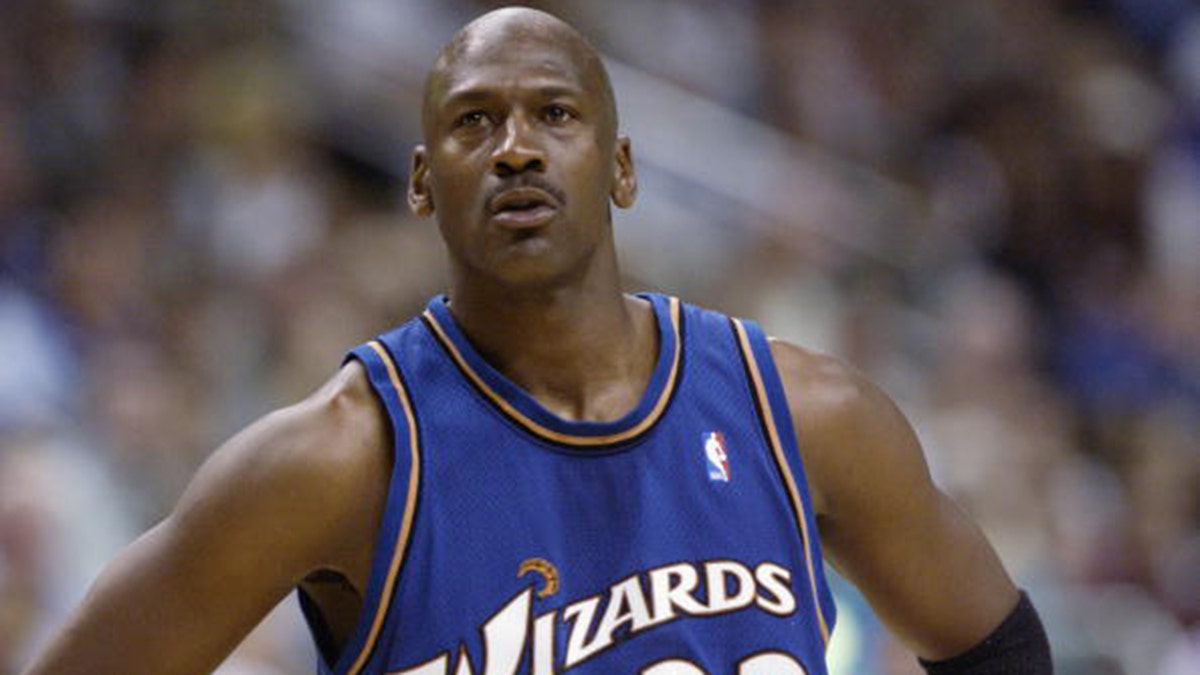 Michael Jordan briefly played for the Wizards. (Photo by Ezra Shaw/Getty Images)