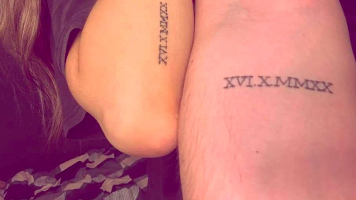 "Francis and I often make spur of the moment decisions – we're quite spontaneous – so we decided to go for it and get matching tattoos.