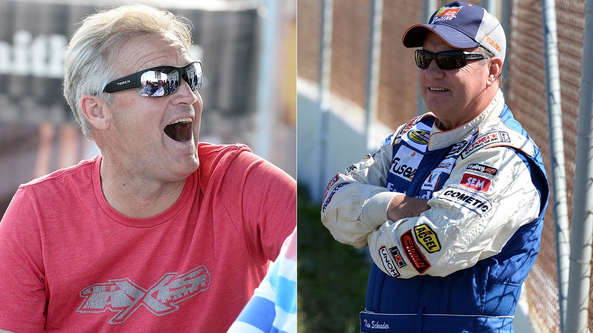 Wallace and Schrader drove to the track together.