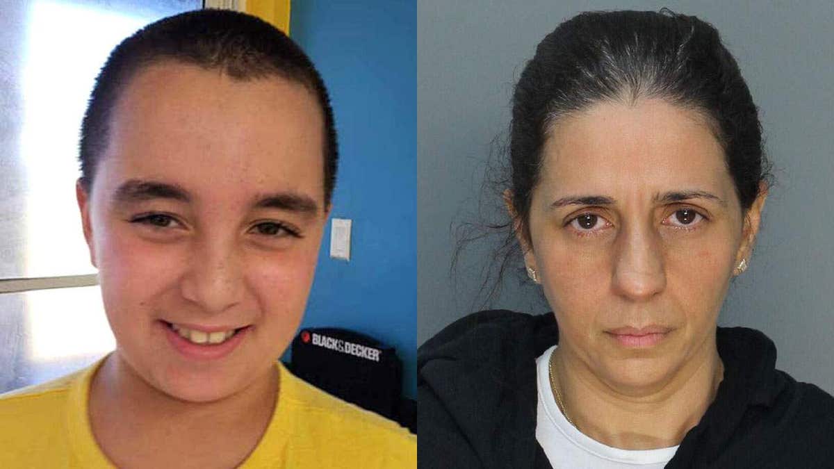 The body of Alejandro Ripley, 9, was found Friday. His mother, Patricia Ripley, 47, is being held in connection with the death. <br data-cke-eol="1">
(Miami-Dade Department of Corrections and Miami-Dade Police Department)
