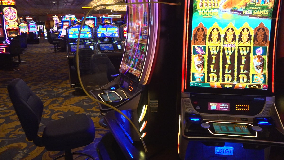 Westgate is exploring the idea of using plastic dividers at slot machines.