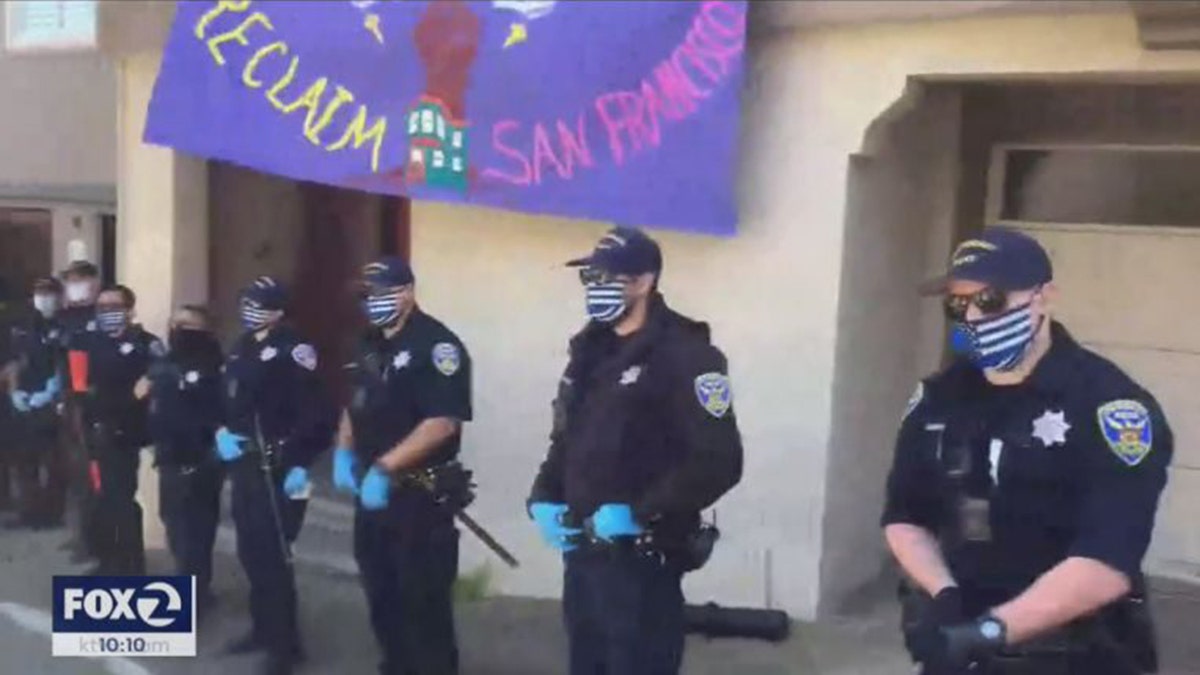 In an email, San Francisco Police Chief Bill Scott reportedly told officers, "Thin Blue Line masks shall not be worn by our on-duty members." 