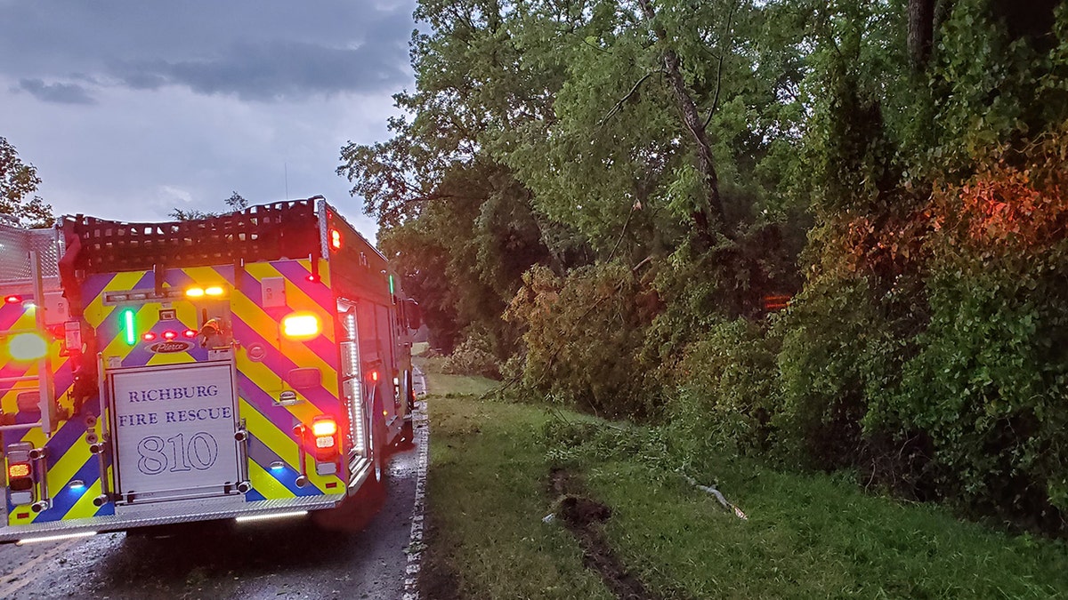 One person was killed in a lightning struck and damage was reported after severe thunderstorms bore down on Chester County, S.C. on Tuesday.