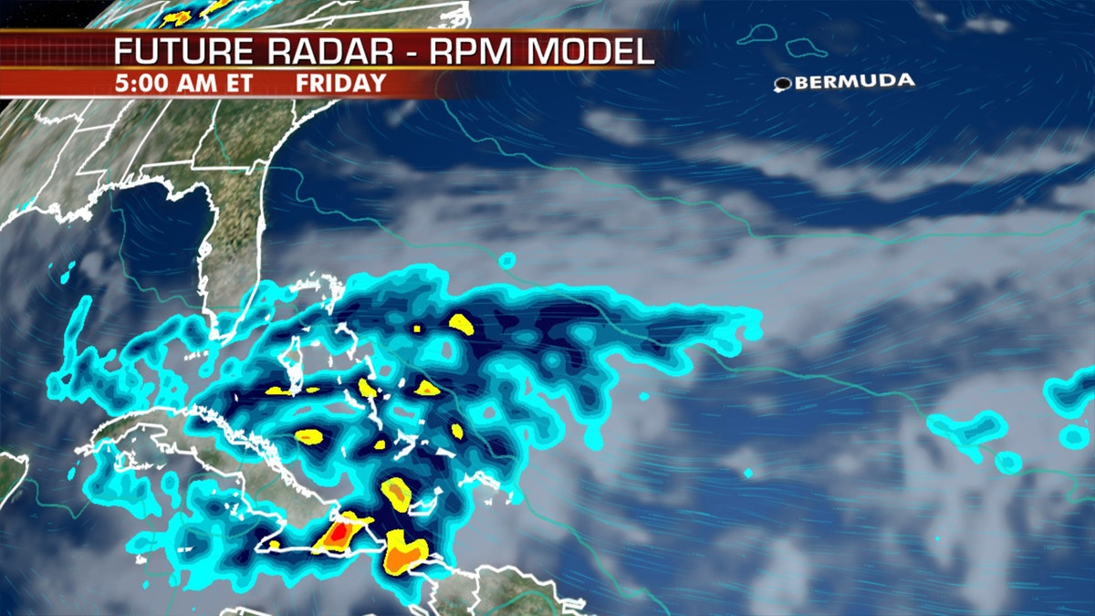 A tropical forecast to forecast to develop by the end of the week off the Bahamas.