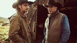 Kevin Costner and Luke Grimes in Yellowstone season 2