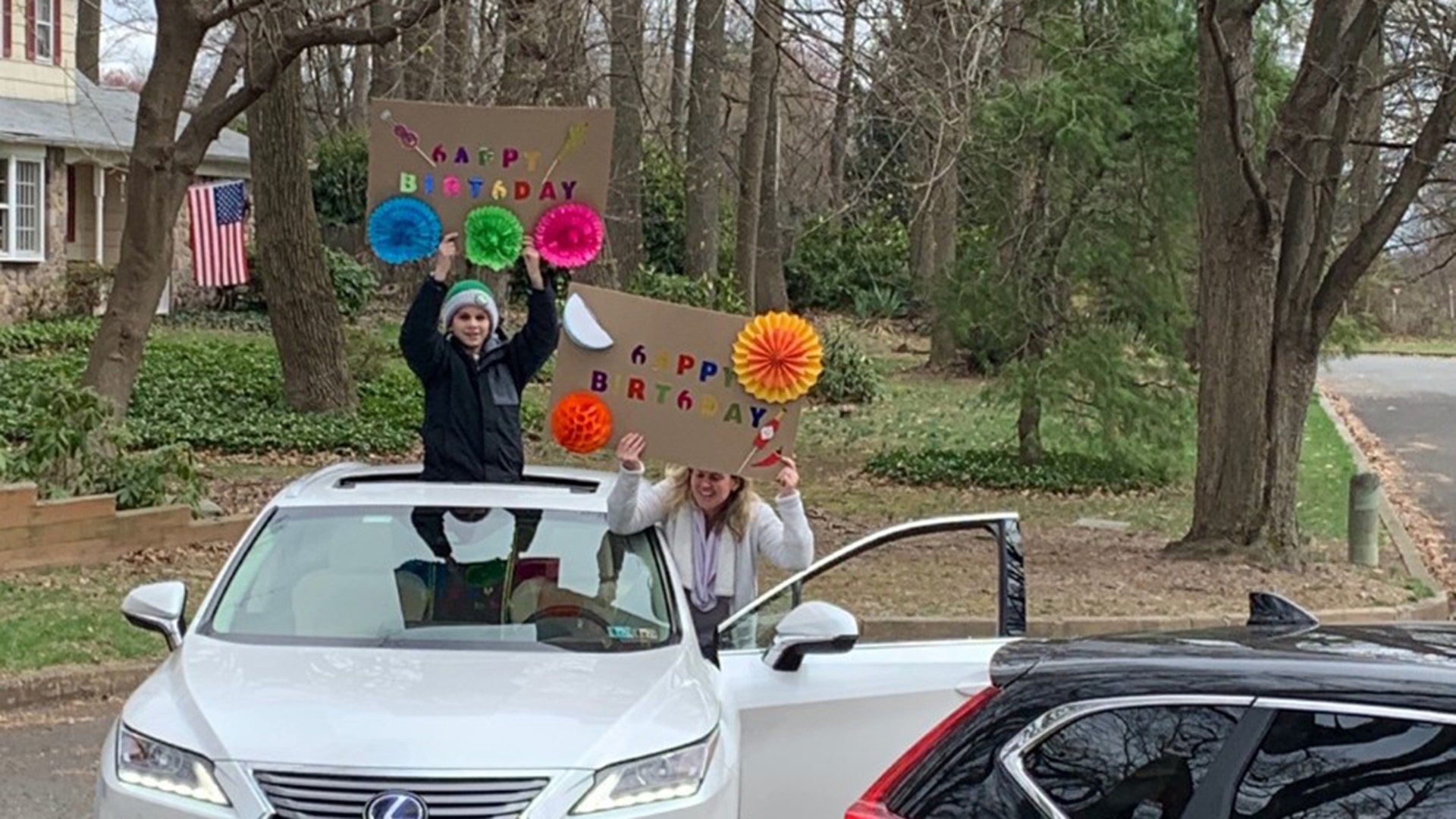 Hope the pictures tell it all, friends and their kids surprised me today with a heart warming 50th Birthday Surprise Parade!!!! Blessings are still among us. ❤️ Stay well