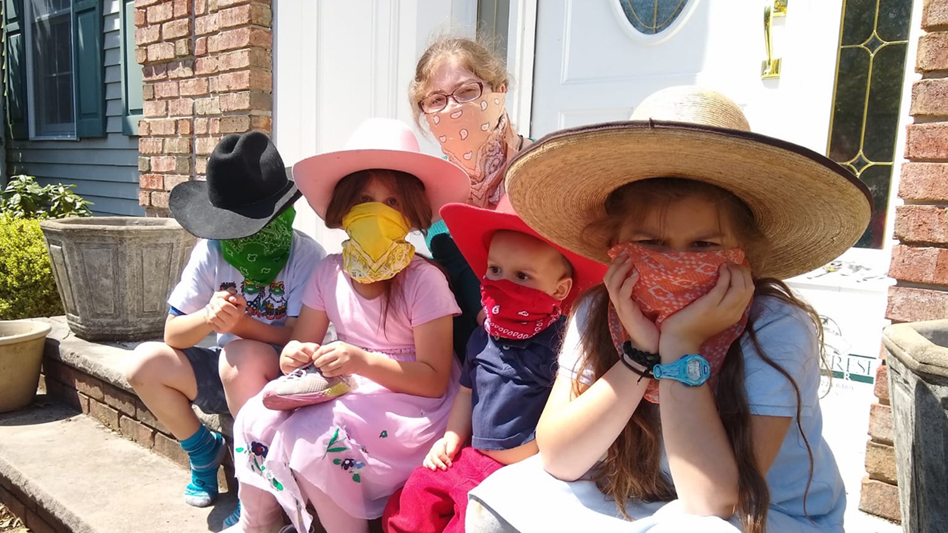 Kiddos bandetos: Grandkids in New Jersey