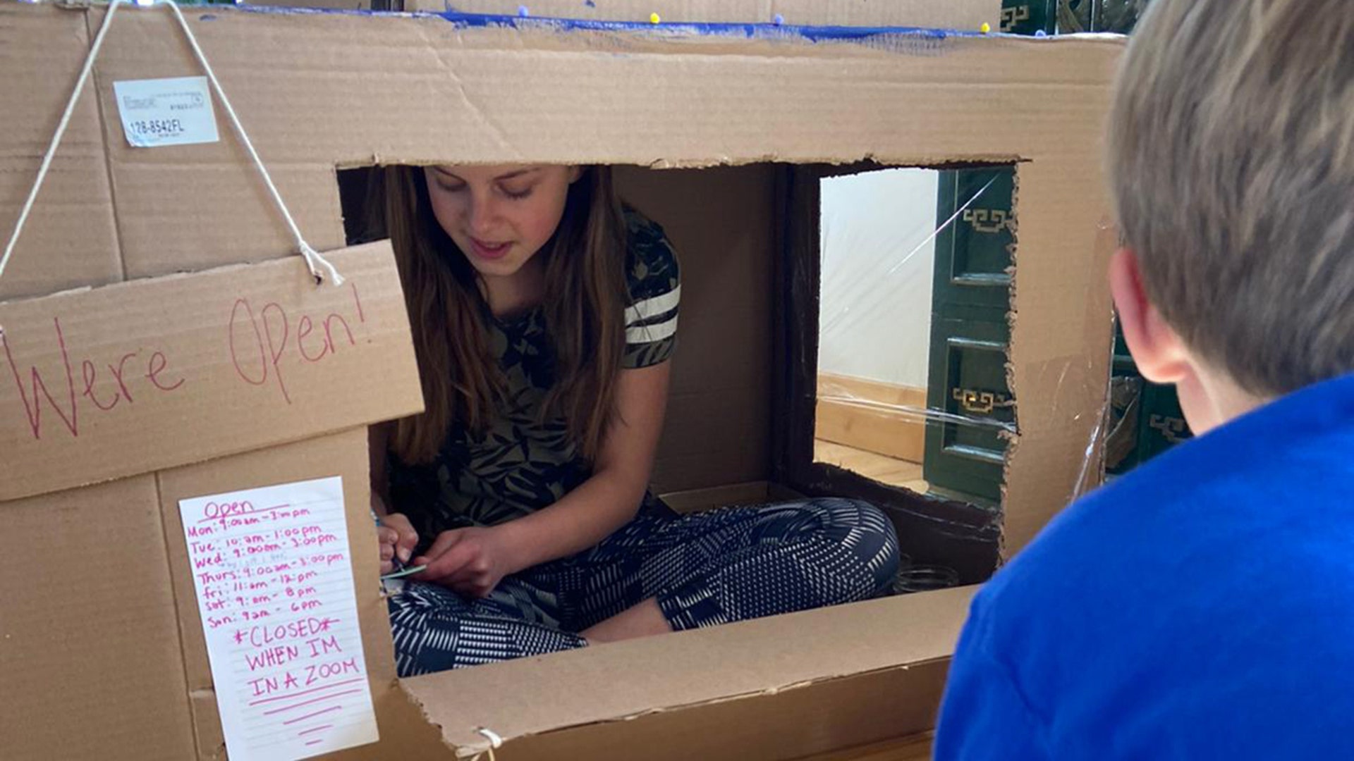 Kids being creative again.