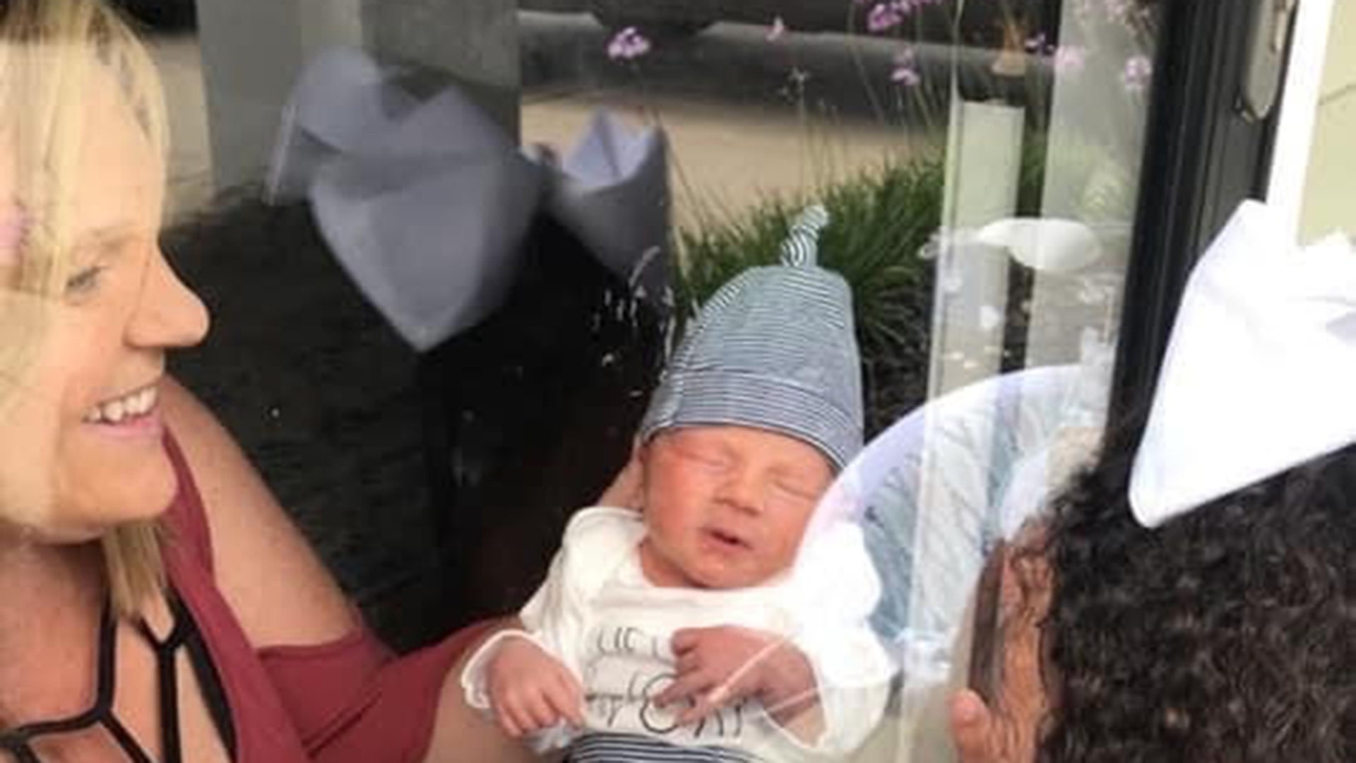 After years of trying and a failed fertility, this couple was finally blessed with this miracle. This little girl was so excited for her God Mother's baby to finally be here. He was born on April 28, 2020 and due to the coronavirus, she was not able to be at the hospital to see him and FaceTime just wasn't enough. They drove 1 1/2 hours to be able to meet him through a storm glass door. It was love at first sight. #jesslynmeetsbabykroy #thankyoujesusforthisgift #pleasegoawaycorona #lovewillkeepustogether _________________________ We are South Carolinians and LOVE Fox and Friends and our own Ainsley! We would so appreciate you sharing these pictures. And we would love to know when/if you do so we can be sure all our family and friends are watching. Thank you!