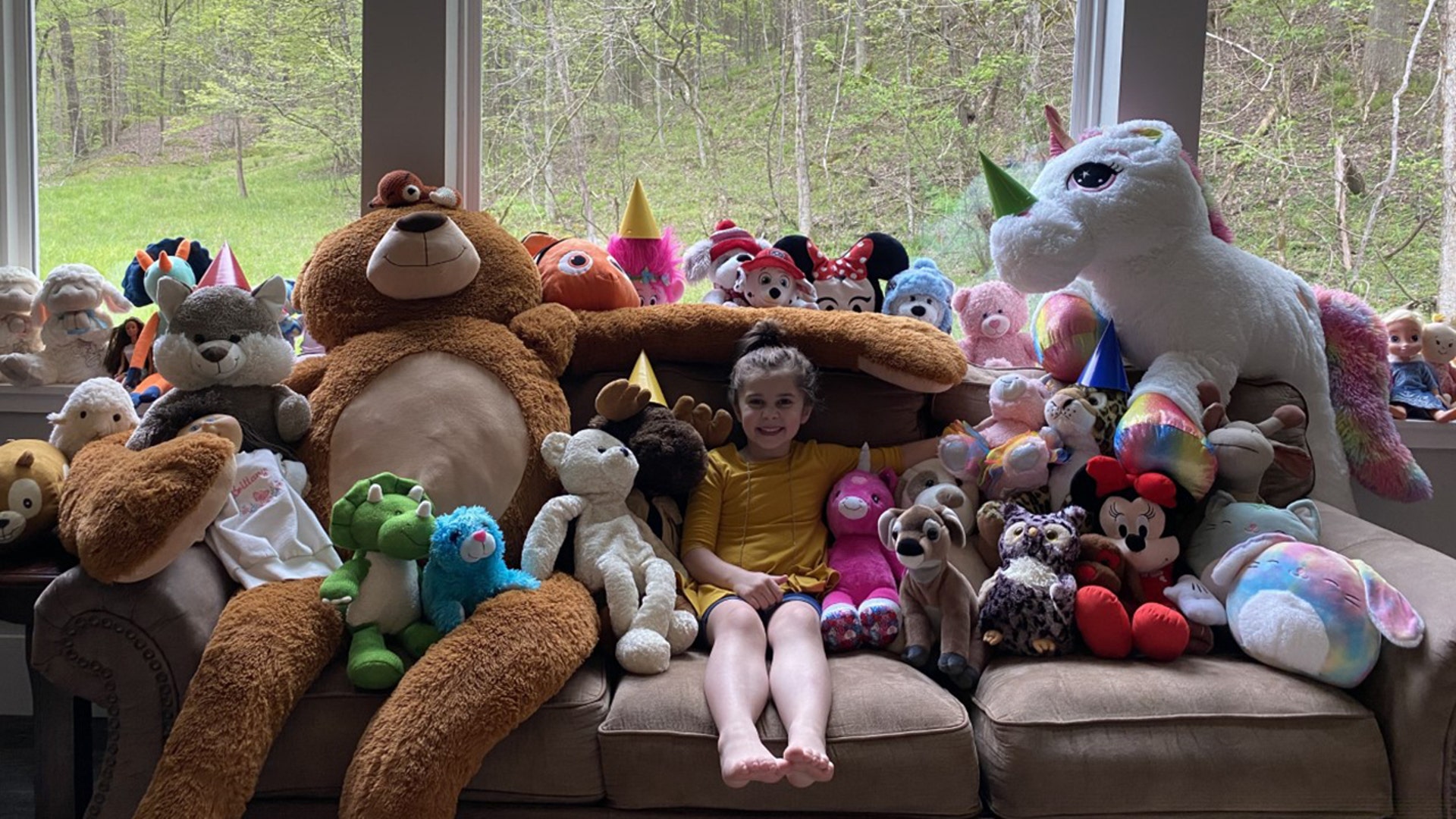 Hey Fox News! Our sweet girl turned 5 in the midst of this craziness. When we told her that we wouldn’t be able to have her friends at her party, her immediate response was, “That’s okay! We can invite all of my stuffed animals to my party!” So that’s what we did! What we thought would put a damper on her birthday actually made it the most memorable birthday yet. We’re so thankful for the “guests” that arrived and the memories we made with our kiddos! Stay safe, Brittany Ingraham