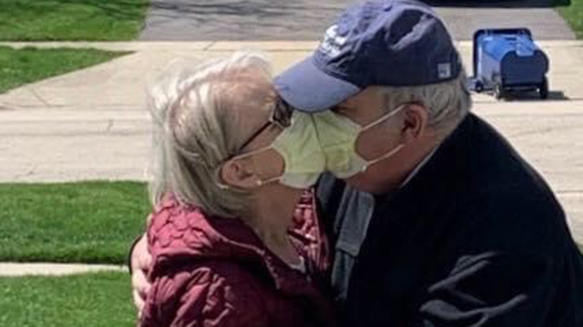 Jack and Patty Vonder Heide from Hinsdale, Illinois. Married 36 years and getting through these challenging times together.