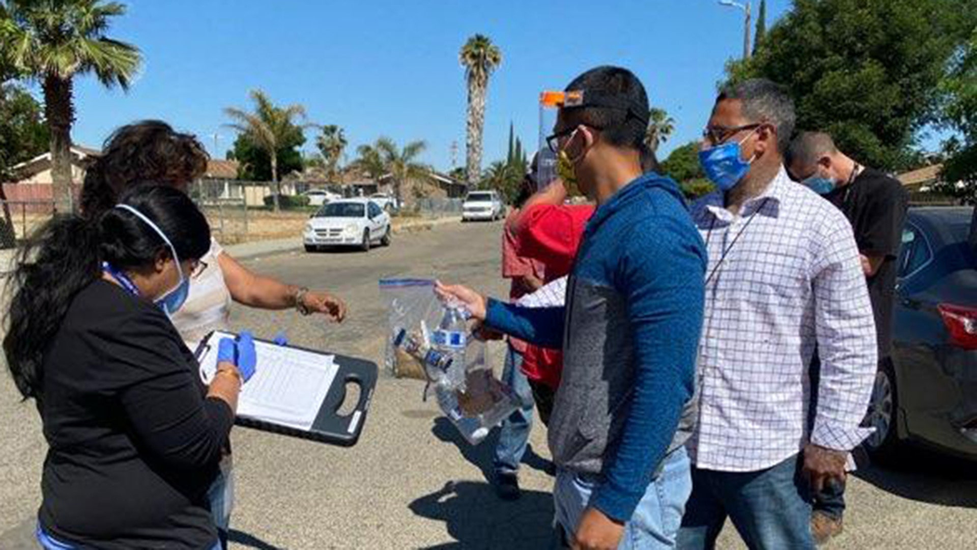 Please highlight the amazing work our mental health staff is doing with the homeless in Fresno, California (Pictures attached). We celebrate the amazing heroes in the medical community AND also want our staff in the behavioral health community to be sure they get the recognition they deserve as they put themselves and their families at risk by going to work every day to help homeless individuals by getting them housed as well as co-responding alongside police when someone with a severe mental illness is in trouble with law enforcement. Respectfully, Amanda Nugent Divine, M.S., LMFT