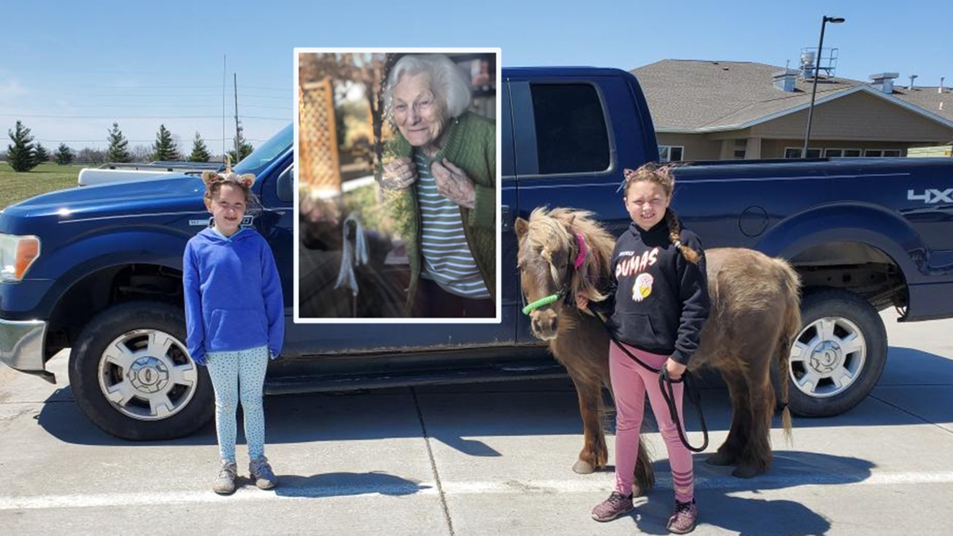 Hi, With so much uncertainty going on in our world today there is one thing we are certain about…the wonderful young volunteers of the Prudential Spirit of Community Awards who are making a difference now more than ever. Jorja Boller of Beatrice, Nebraska is one of the 2019 State Honorees of the Prudential Spirit of Community Awards and has continued on her volunteer efforts offer the years. Horsing Around at Nursing Homes is how Jorja, her little sister and their pony, Peanut is helping to bring smiles to the faces of elderly people living in nursing homes in Nebraska. The “team of three” has been making “socially distant visits” at three nursing homes in her hometown by going window-to-window to keep lonely nursing home residents company. Jorja's charity “Gifts for Grands” usually focuses on weekly volunteering at the Beatrice Good Samaritan Society in her town, so she decided that she needed to come up with something creative to do at this time. Last week she planted some flowers in the courtyard of the nursing home, but wanted to do something even bigger. So she decided to take her pony into town and surprise everyone there. The residents were all thrilled, but it was the Memory Care residents who received the biggest benefit and “couldn't get enough” of Little Peanut. Jorja is now developing an official program that would feature Peanut as a therapy horse, providing residents with an opportunity to snuggle with him and give treats to Little Peanut. Best, Megan