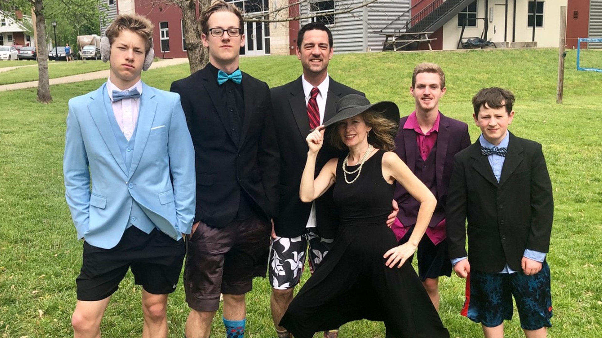 This is how my family and I celebrated "Derby Day" Corona/Zoom style. -- Linda Clark