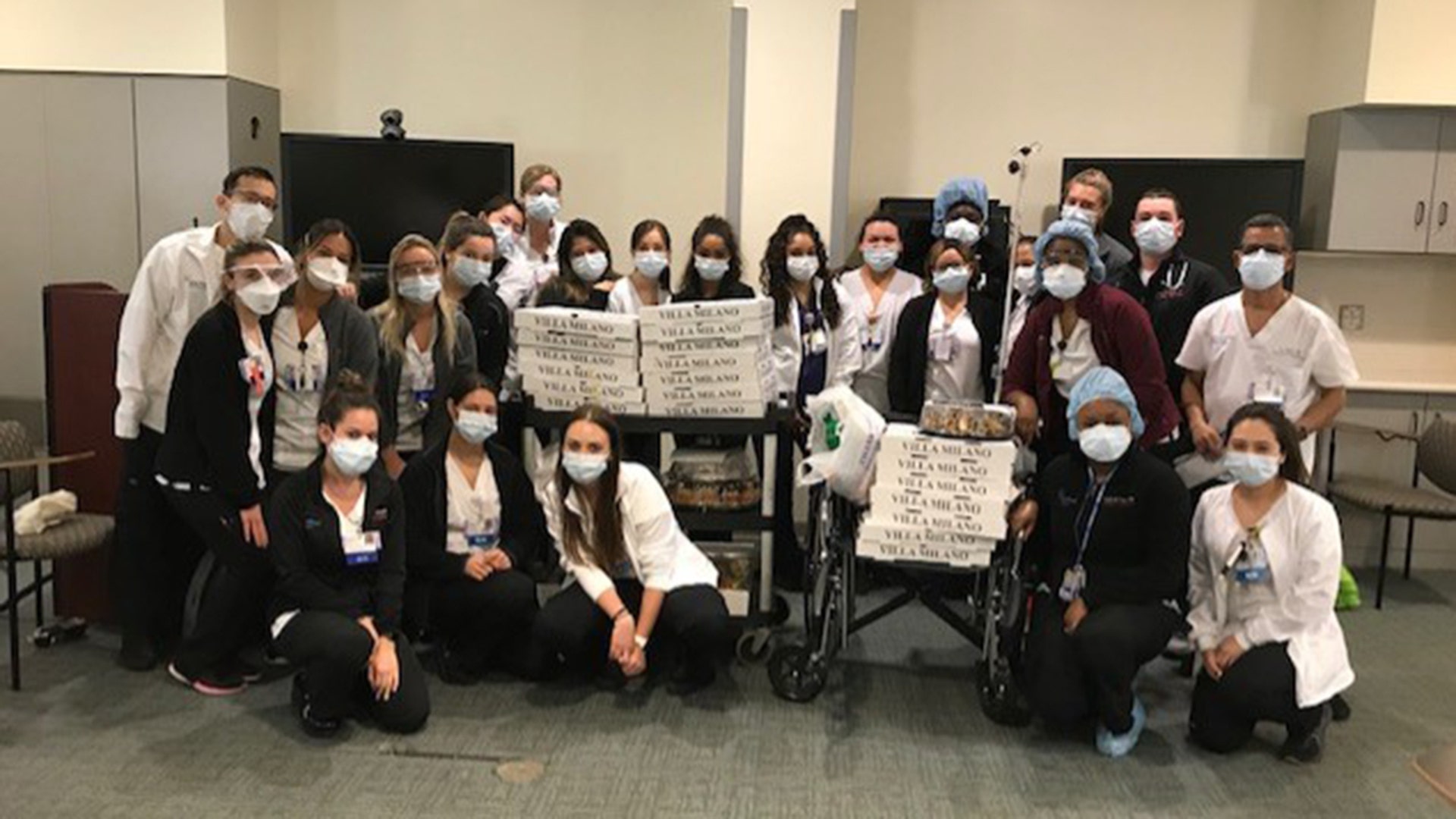 I started a Go fund me 25 days ago in an effort to help feed all the Front line health care workers in addition to help support our local restaurants in Manhasset. Was one of the first ones to do this. Now I have inspired hundreds others to do same. First week received over 15k in donations 25 days later,( today) I am close to 31k I have fed over 2500 doctors and nurses and essential workers. Deliveries are made by myself my husband and my 14 year old daughter. Also with the help of local restaurants when I’m too busy. I had to lay out over 8k initially as Go fund me never sent me money that was donated until 12 days after, I kept delivering charging my credit card. They have no customer service phone and took them a week to answer and email. Have spent over 20k with local Manhasset restaurants making about 3-5 deliveries to hospitals per day. Feedback and texts from doctors and nurses is that Moral is boosted and front liners are happy receiving food and knowing people care about their efforts. Makes them so happy.