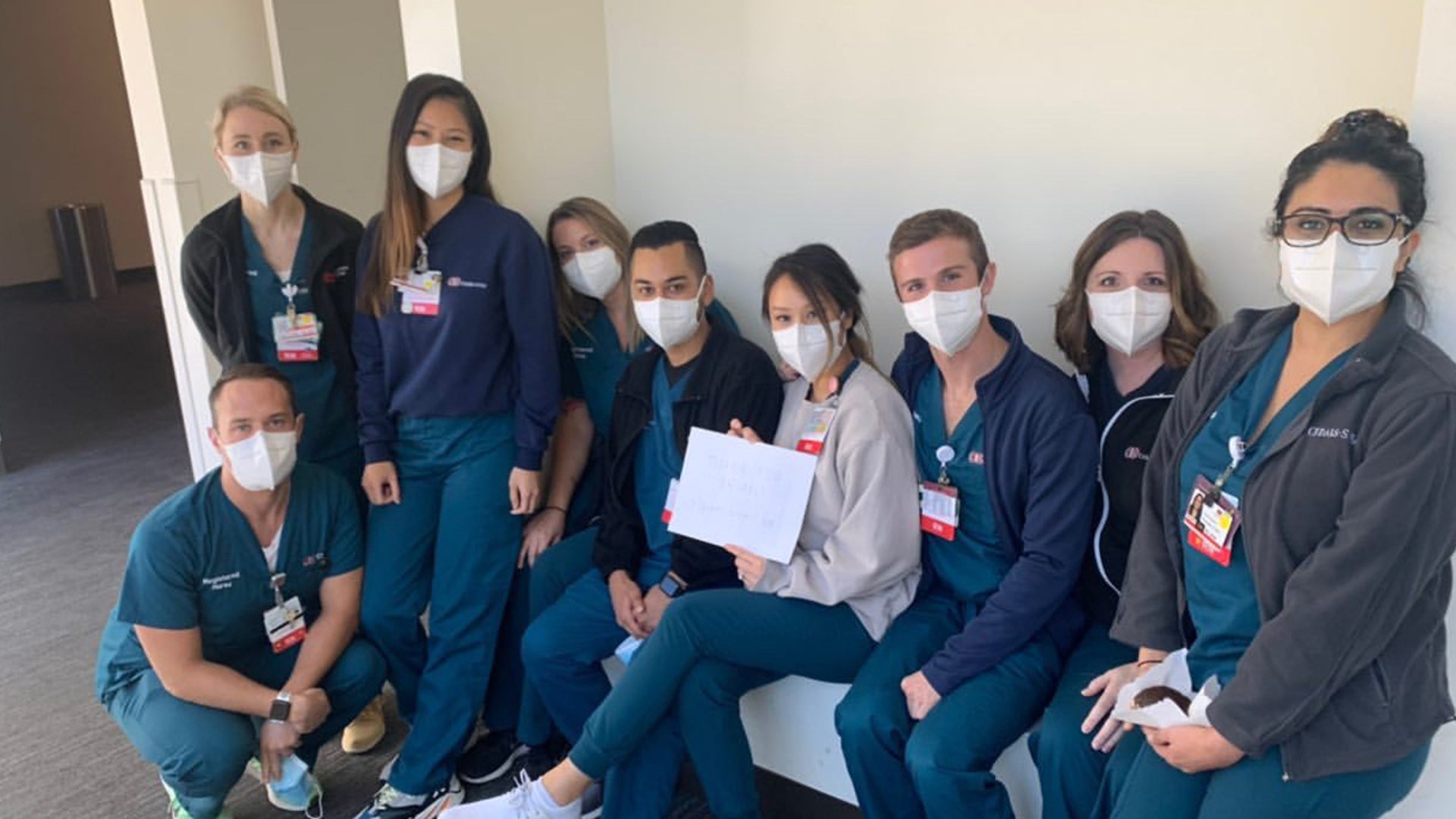 Nurses were using their mask multiple times. One of the nurses mentioned this to my sister. Then by word of mouth, my friend moved and donated 200 pieces of the KN95 mask. Mega Beauty Supply owner Brian P