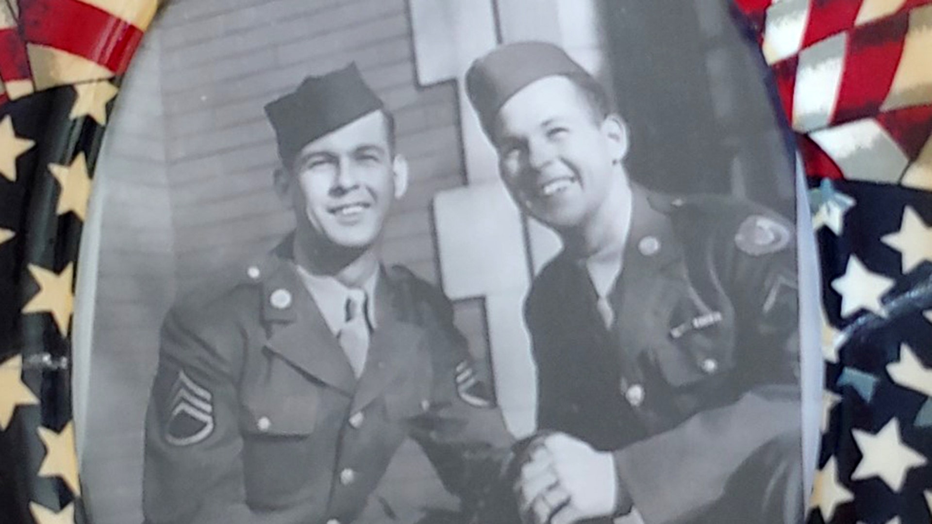 My Dad, Richard Johnson and Uncle Bill Johnson, identical twins. Both WW2 veterans, both now deceased.