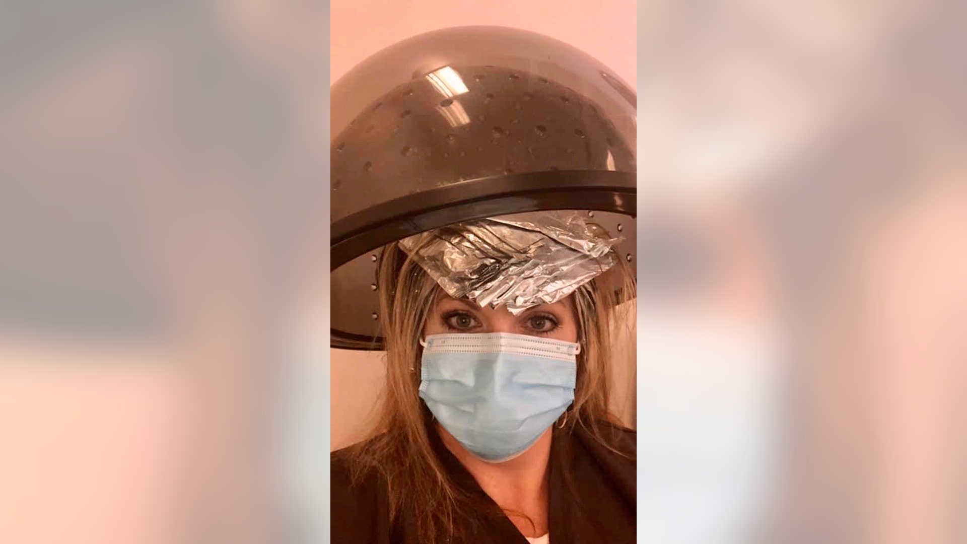 Howdy folks, My wife went to the hair salon today... this is what open in the state of Georgia looks like. Stay safe!