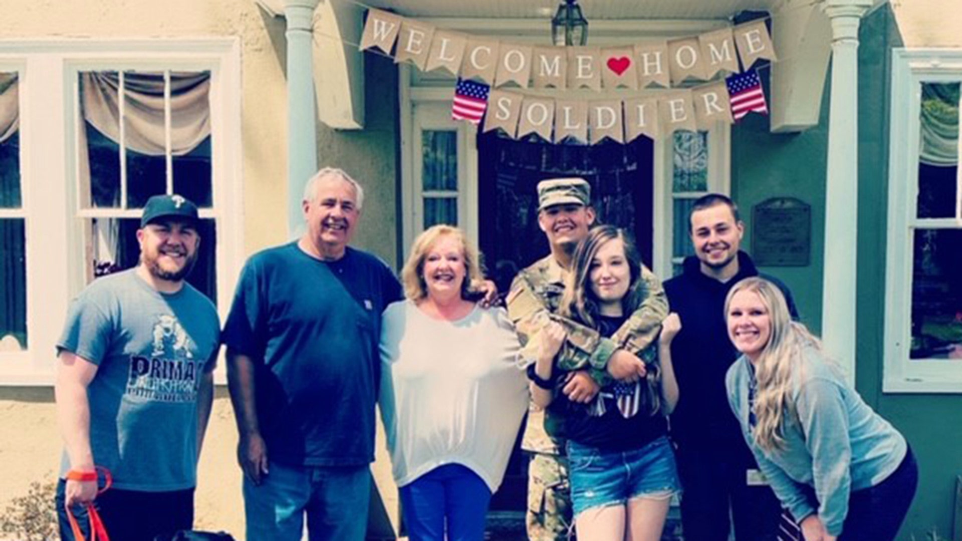 My name is Amanda Pfizenmayer, I am a nurse working the front lines during this pandemic, and it’s been amazing seeing all of the support. With that, I wanted to congratulate my little brother, Justin Gifford, from graduating basic training and returning home to us. We had a surprise car show parade, in true social distancing style! I will attach the video and a picture, maybe it can be posted for the news!!! It’s amazing to see happy events happening during these otherwise challenging times. Thank you! Amanda Pfizenmayer