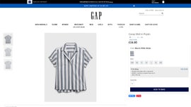 Gap seemingly pulls 'camp shirt' from sale following comparisons to Auschwitz uniform