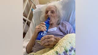 103-year-old cracks open Bud Light to celebrate coronavirus recovery