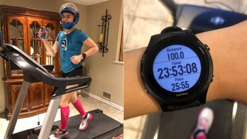 Nursing student runs 100 miles to raise money for coronavirus relief
