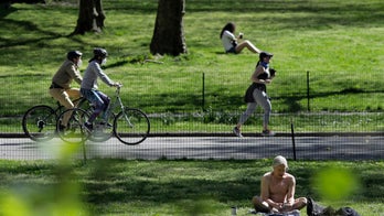 Jogger who ran miles with coronavirus mask on suffers burst lung, Wuhan hospital says