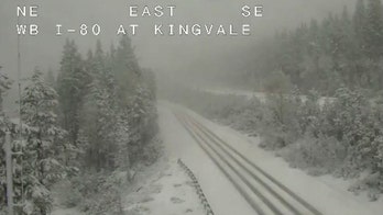 May snow in California as late-season storm brings several inches to Sierra Nevada Mountains