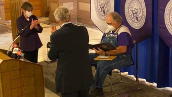 Kansas honors retired farmer who sent coronavirus N95 mask to Cuomo